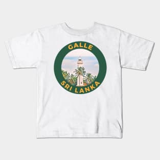 Galle, Sri Lanka Kids T-Shirt